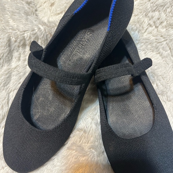 Rothy's Black and Blue Flats - Picture 2 of 5